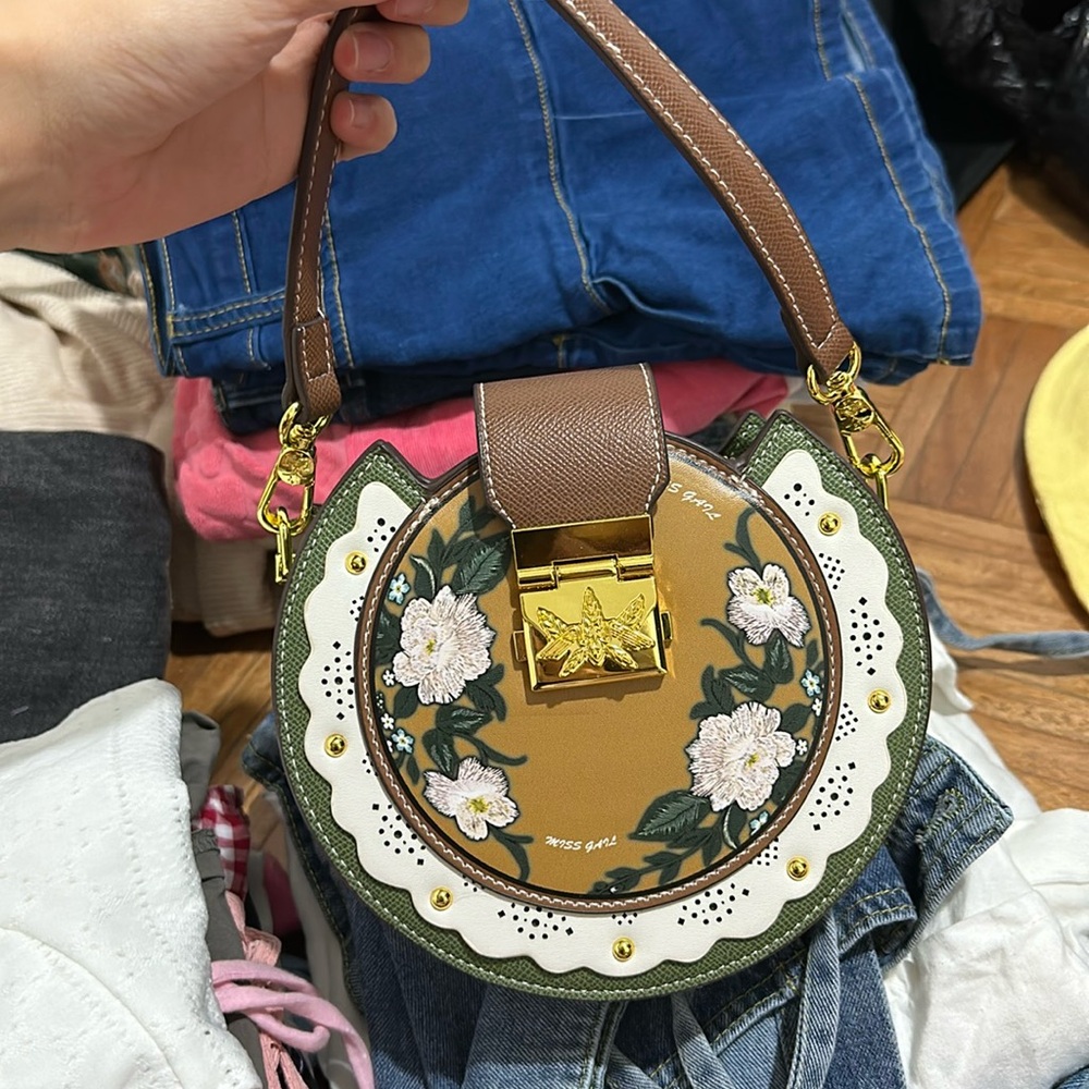 flower vintage bag